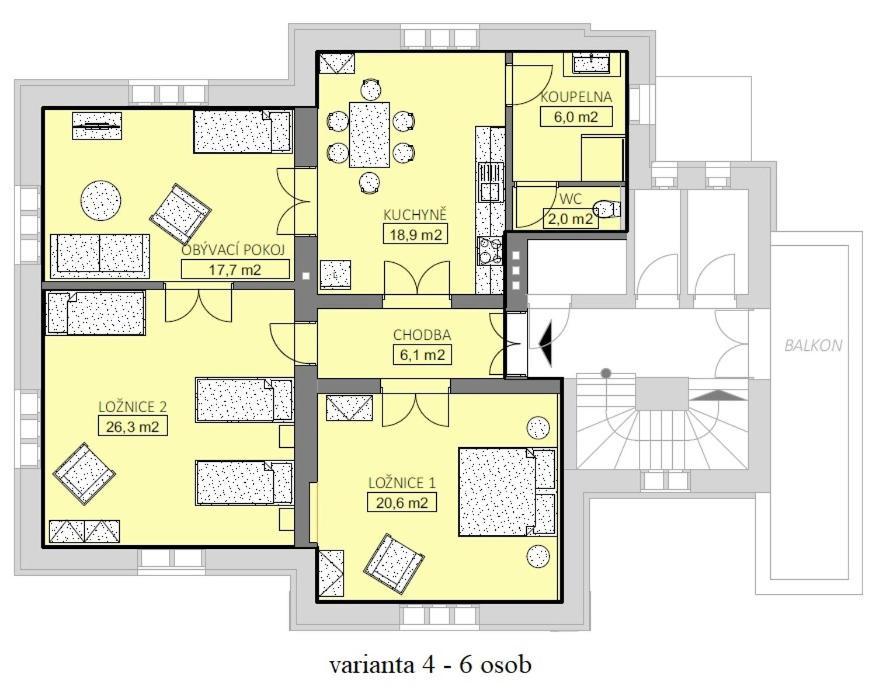 Vila Nmnm Appartement Nove Mesto na Morave Buitenkant foto